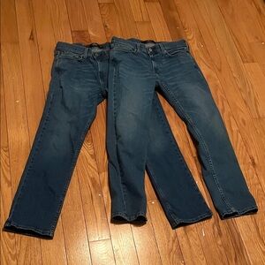 Lot of 2 Hollister Epic Flex Jeans  w29 l30